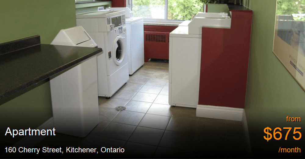 160 Cherry Street, Kitchener Apartment for Rent B11231