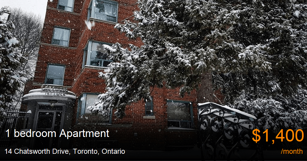 14 chatsworth drive, toronto Apartment for Rent