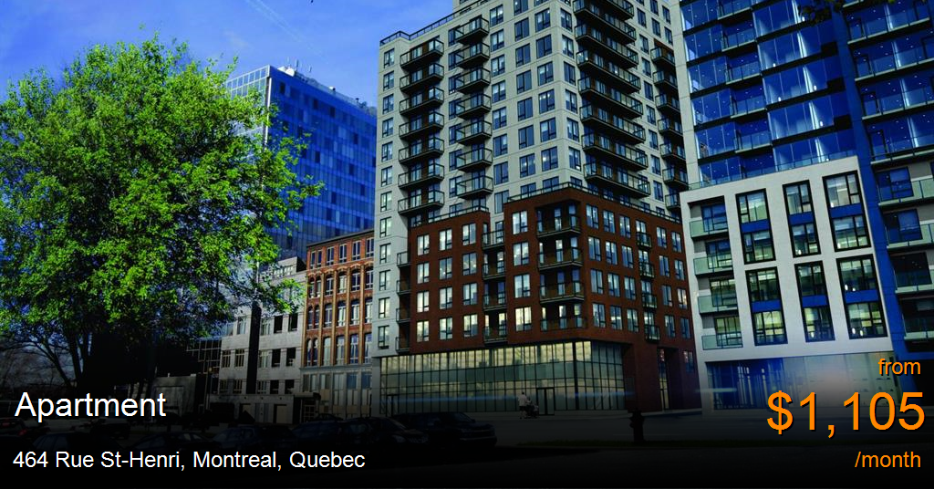 464 rue sthenri, montreal Apartment for Rent
