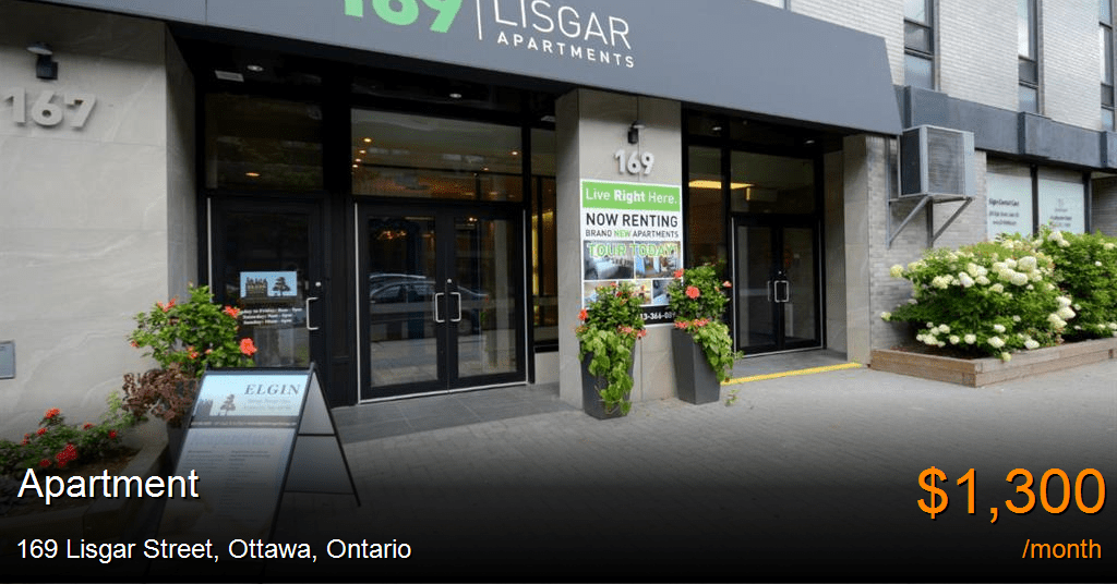 169 lisgar street, ottawa Apartment for Rent