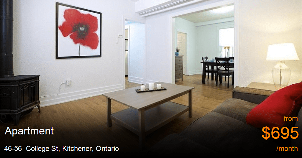 4656 college st, kitchener Apartment for Rent