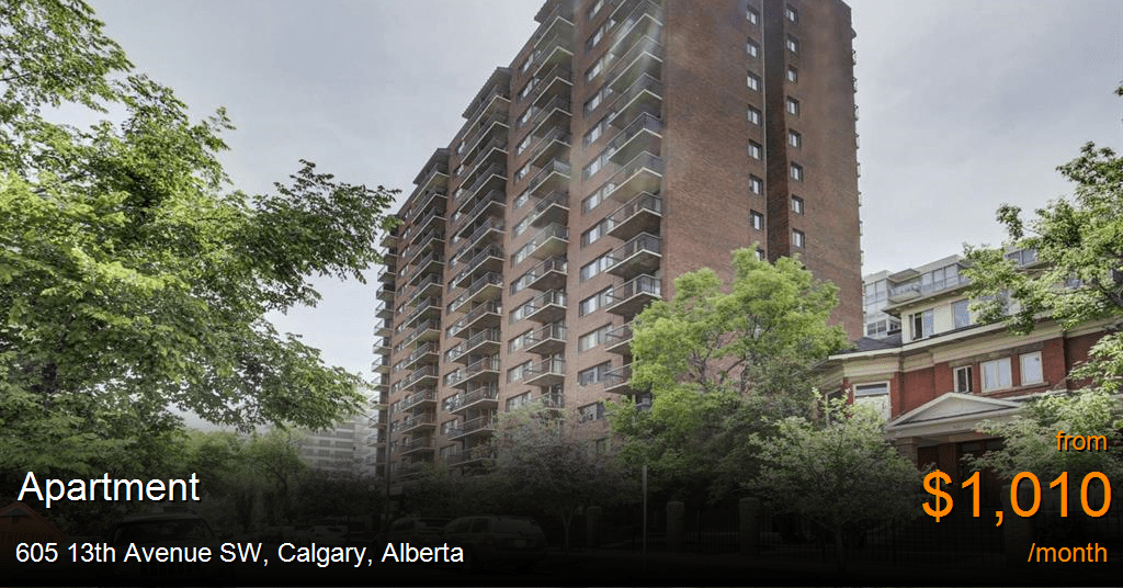 605 13th Avenue SW, Calgary Apartments for rent