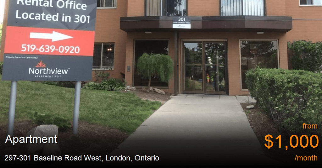 297301 Baseline Road West, London Apartment for Rent B114963