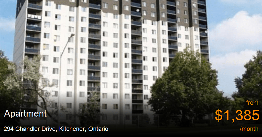 294 Chandler Drive, Kitchener Apartment for Rent