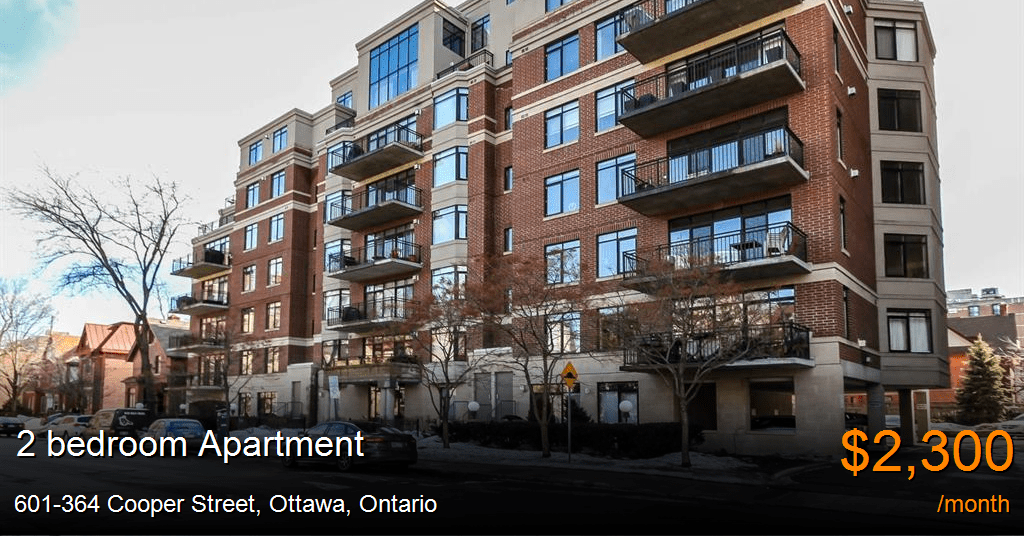 601364 cooper street, ottawa Apartment for Rent
