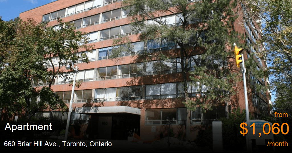 660 Briar Hill Ave., Toronto Apartments for Rent B115981