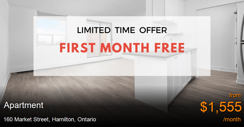 160 market street, hamilton Apartment for Rent
