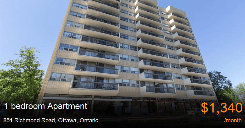 851 Richmond Road, Ottawa Apartment for Rent