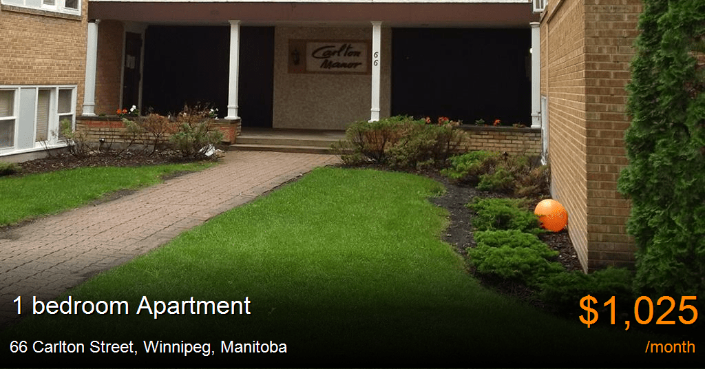 66 carlton street, winnipeg Apartment for Rent