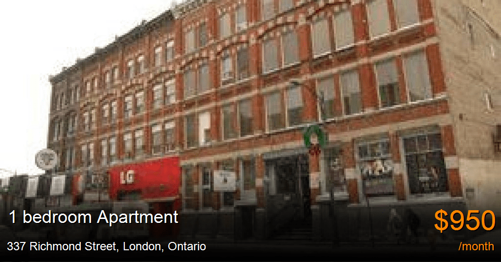 337 richmond street, london Apartment for Rent
