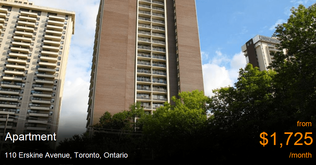 110 Erskine Avenue, Toronto Apartment for Rent