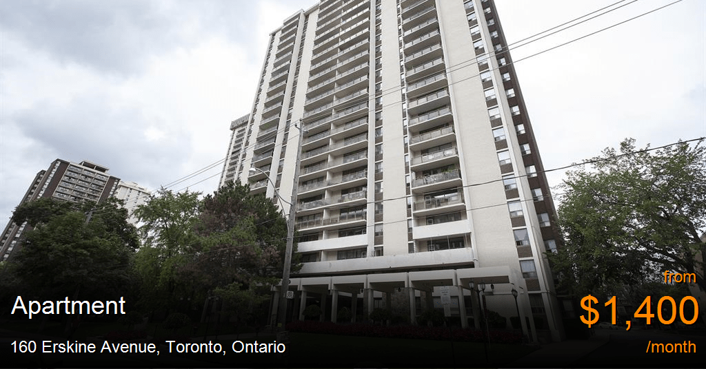 160 Erskine Avenue, Toronto Apartment for Rent