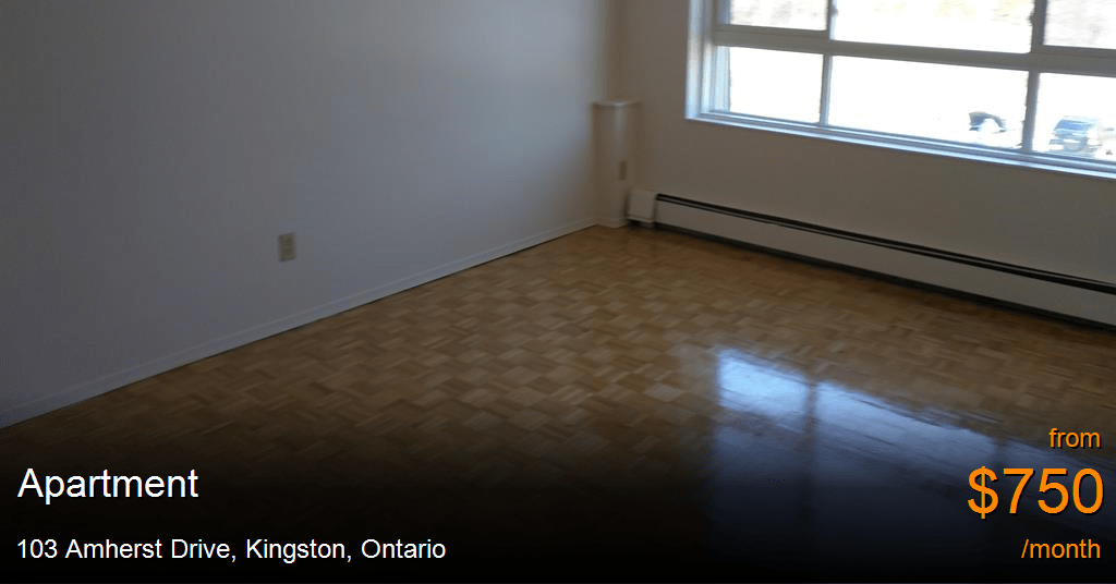 103 amherst drive, kingston Apartment for Rent