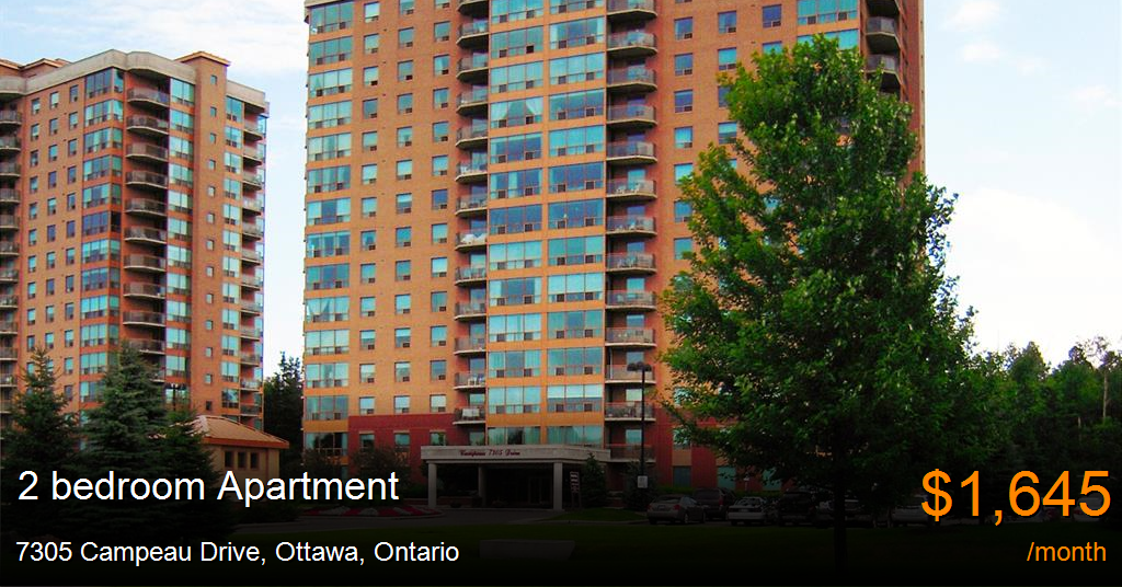 7305 campeau drive, ottawa Apartment for Rent