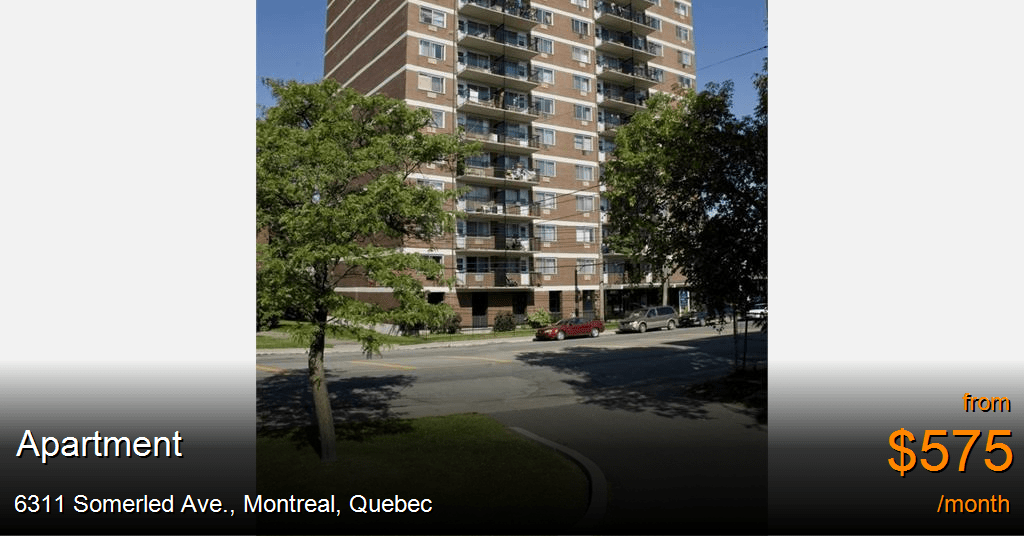 6311 somerled ave., montreal Apartment for Rent