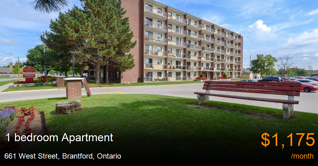 661 West Street, Brantford Apartment for Rent