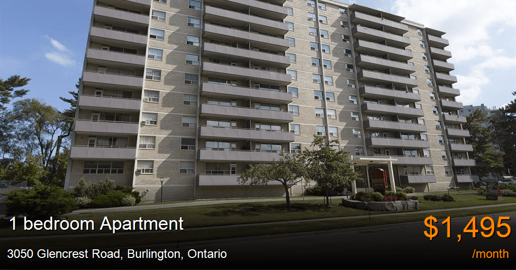 3050 Glencrest Road, Burlington Apartment for Rent