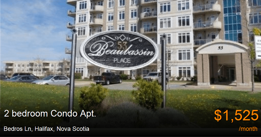 Bedros Ln, Halifax Condo Apt. for Rent B117967