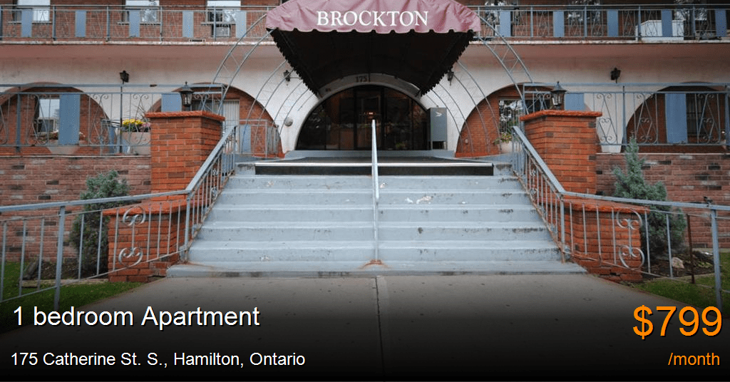 175 catherine st. s., hamilton Apartment for Rent