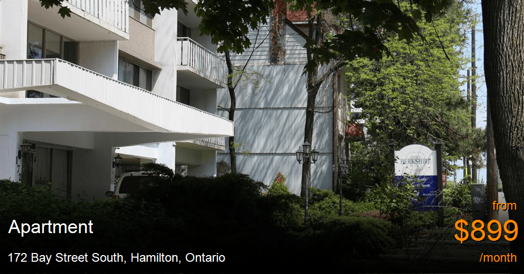 172 bay street south, hamilton Apartment for Rent