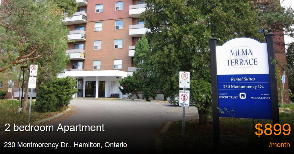 230 montmorency dr., hamilton Apartment for Rent
