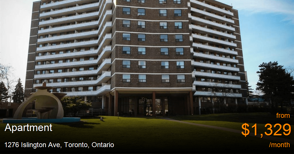 1276 islington ave, toronto Apartment for Rent