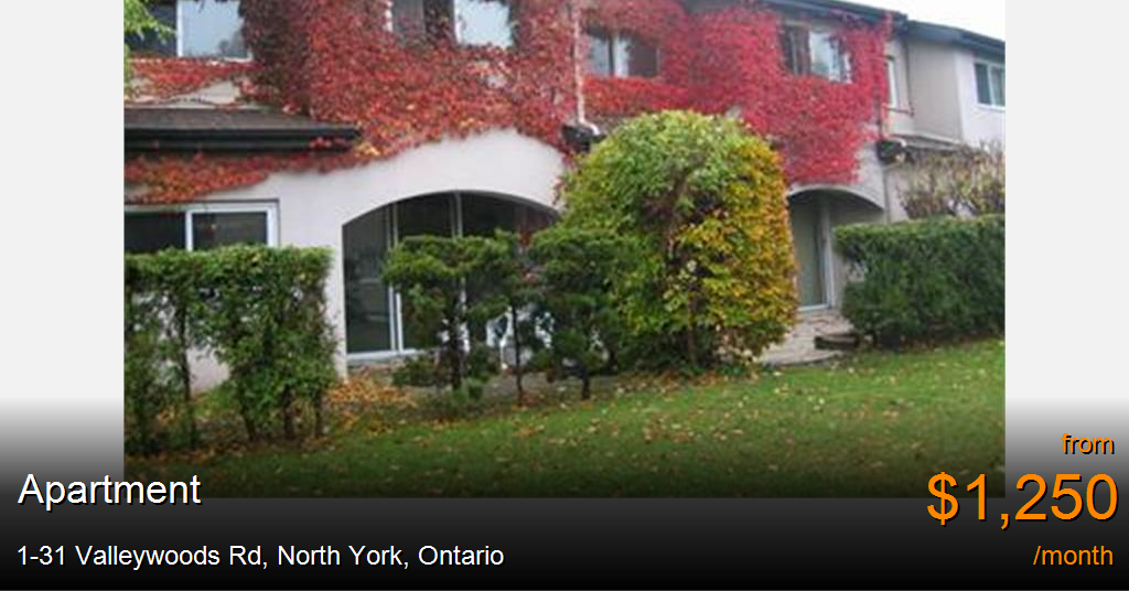 131 valleywoods rd, north york Apartment for Rent