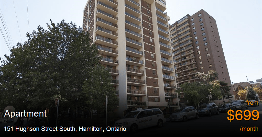 151 hughson street south, hamilton Apartment for Rent