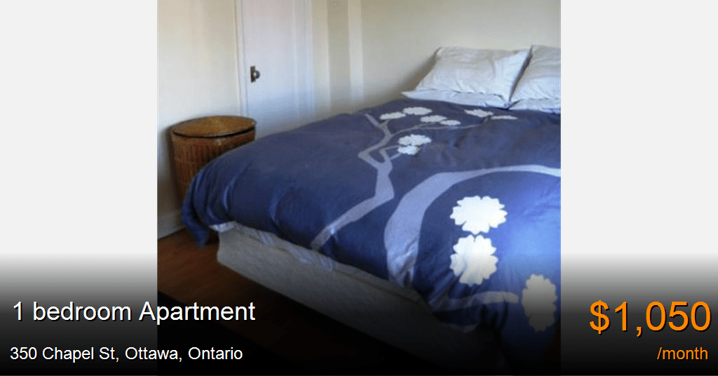 350 Chapel St, Ottawa Apartment for Rent B118656