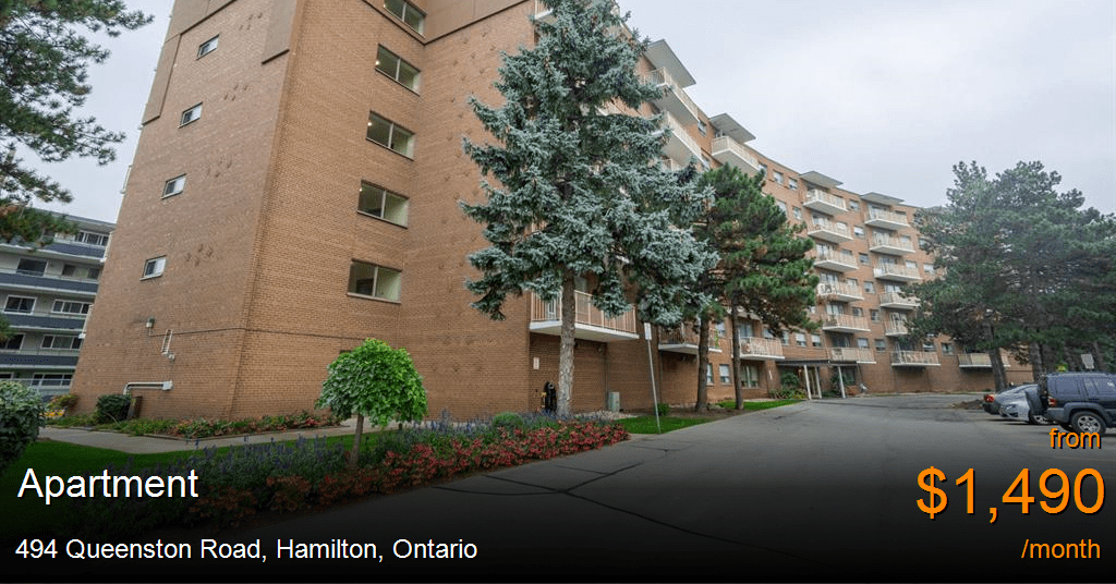 494 queenston road, hamilton Apartment for Rent
