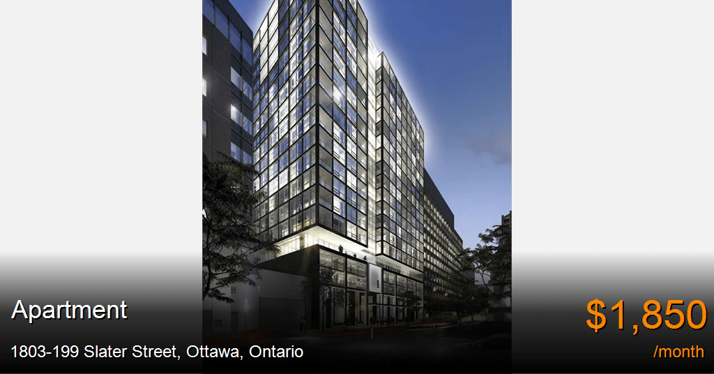 1803199 slater street, ottawa Apartment for Rent