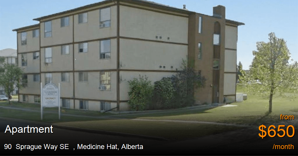 90 sprague way se, medicine hat Apartment for Rent