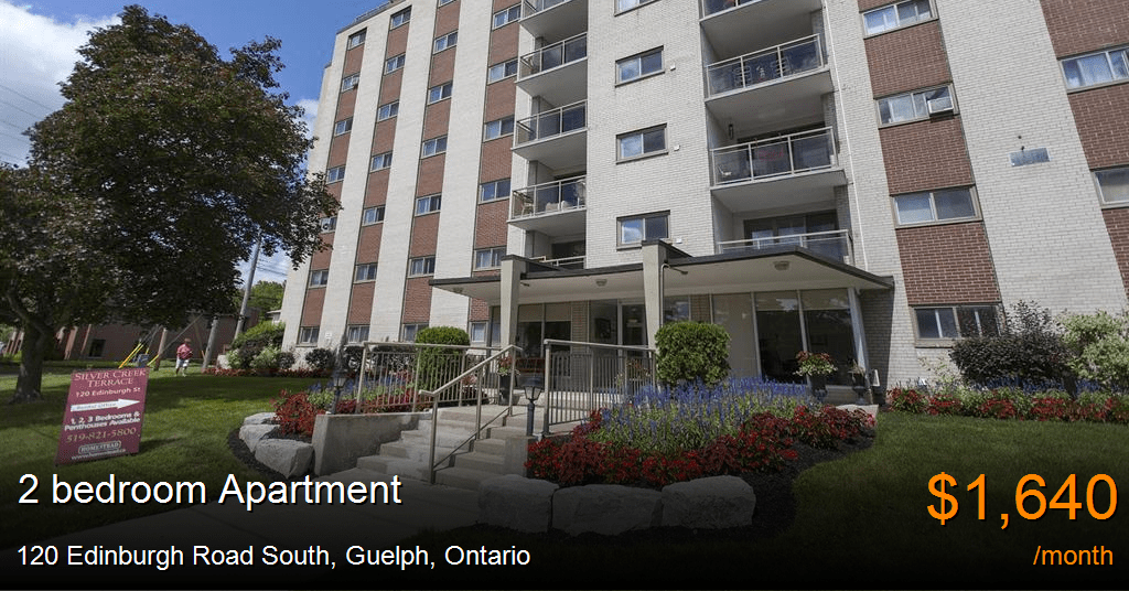 120 Edinburgh Road South, Guelph Apartment for Rent