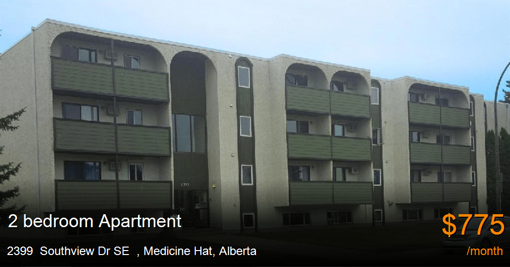 2399 southview dr se, medicine hat Apartment for Rent