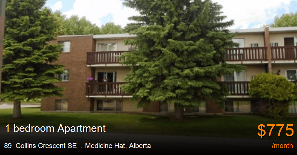 89 collins crescent se, medicine hat Apartment for Rent