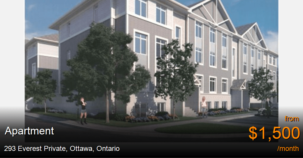 293 Everest Private, Ottawa Apartment for Rent B12043
