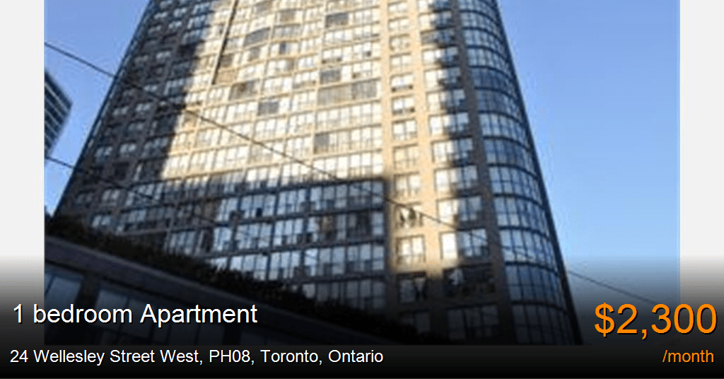 24 wellesley street west, ph08, toronto Apartment for Rent