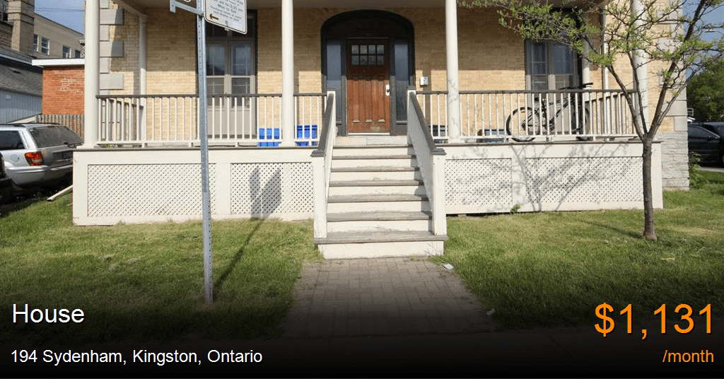 194 sydenham, kingston House for Rent