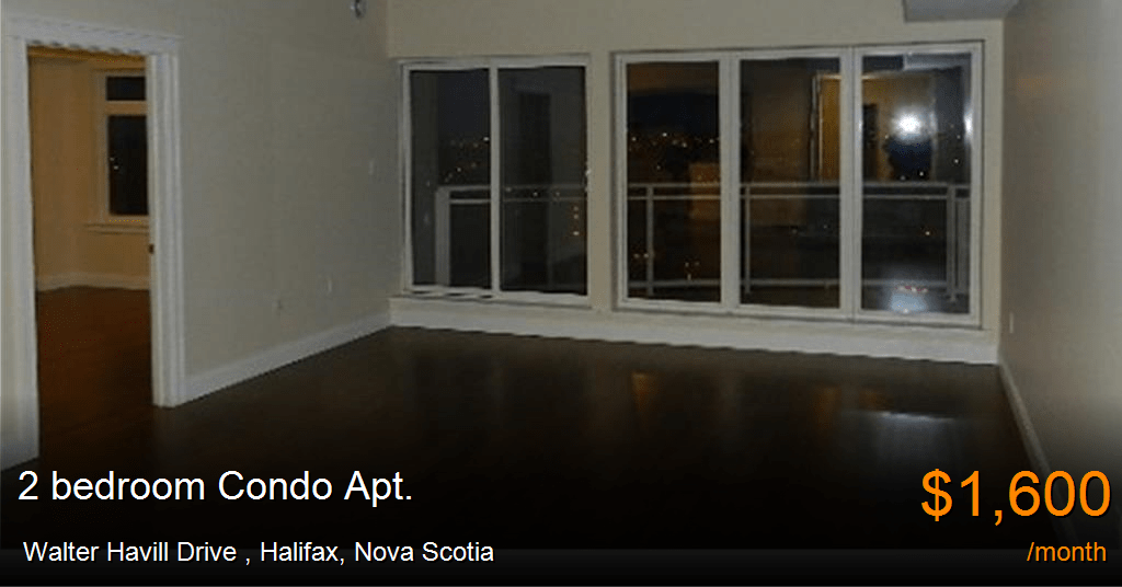 walter havill drive, halifax Condo Apt. for Rent