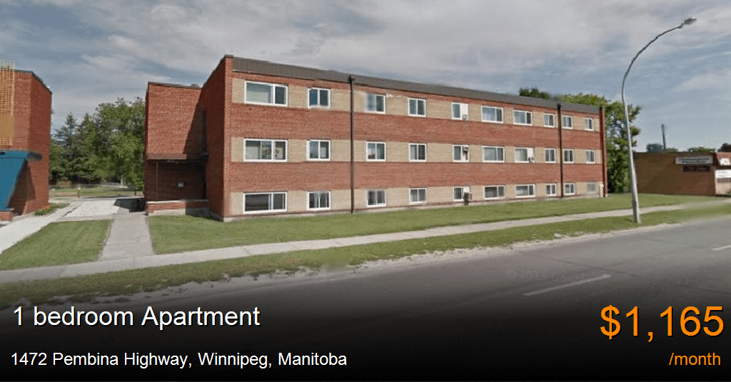 1472 pembina highway, winnipeg Apartment for Rent