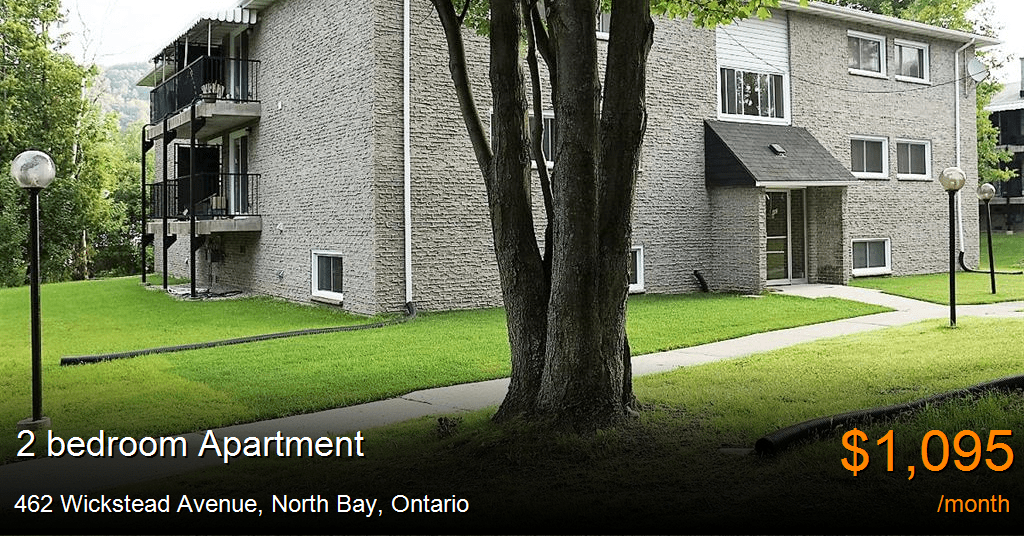 462 wickstead avenue, north bay Apartment for Rent