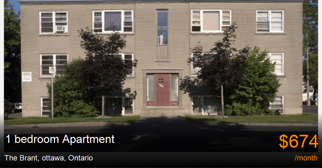 the brant, ottawa Apartment for Rent