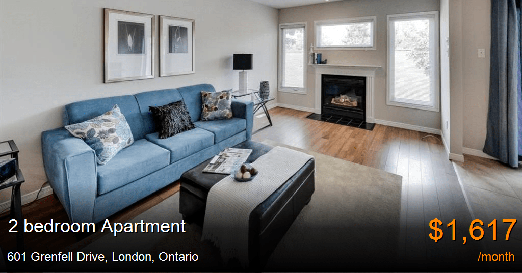 601 grenfell drive, london Apartment for Rent