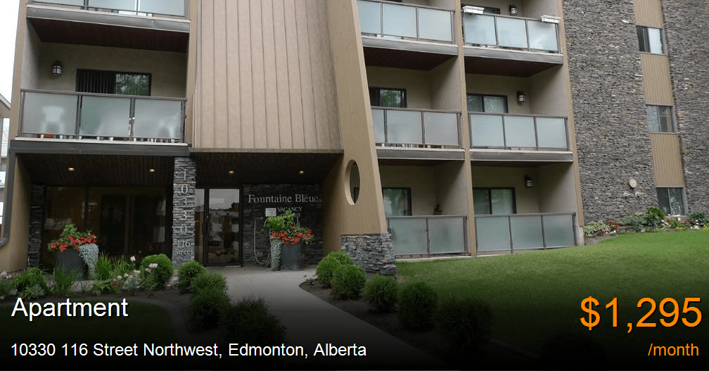 10330 116 street, edmonton Apartment for Rent