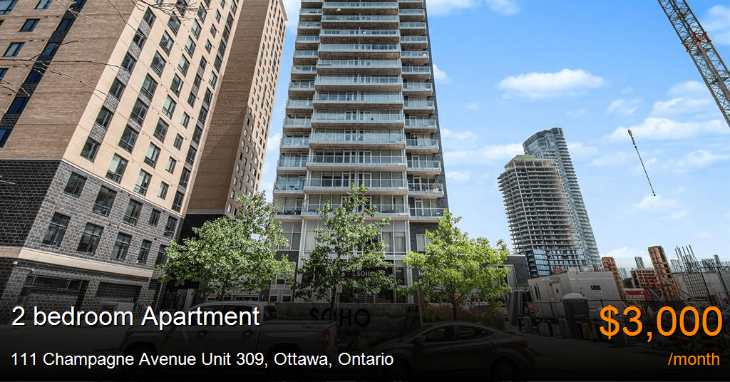 111 champagne avenue unit 309, ottawa Apartment for Rent