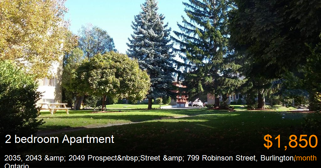 2035, 2043 & 2049 Prospect Street & 799 Robinson Street, Burlington