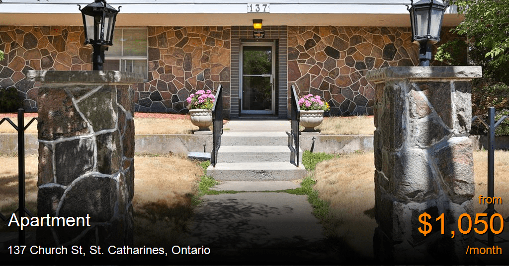 137 church st, st. catharines Apartment for Rent