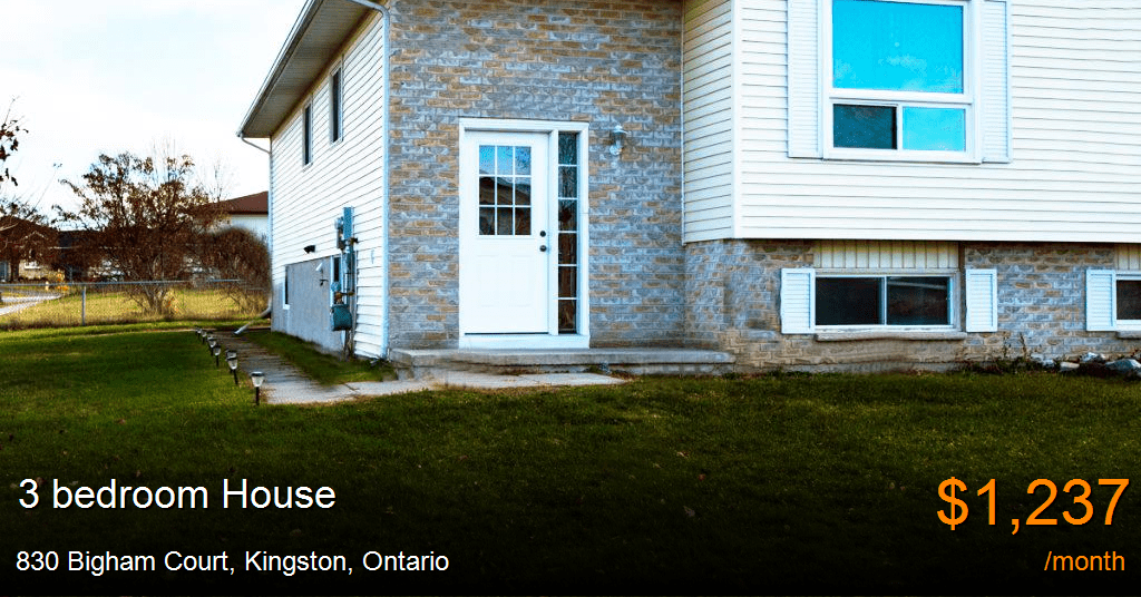 830 bigham court, kingston House for Rent