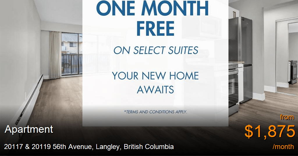 20117 & 20119 56th avenue, langley Apartment for Rent