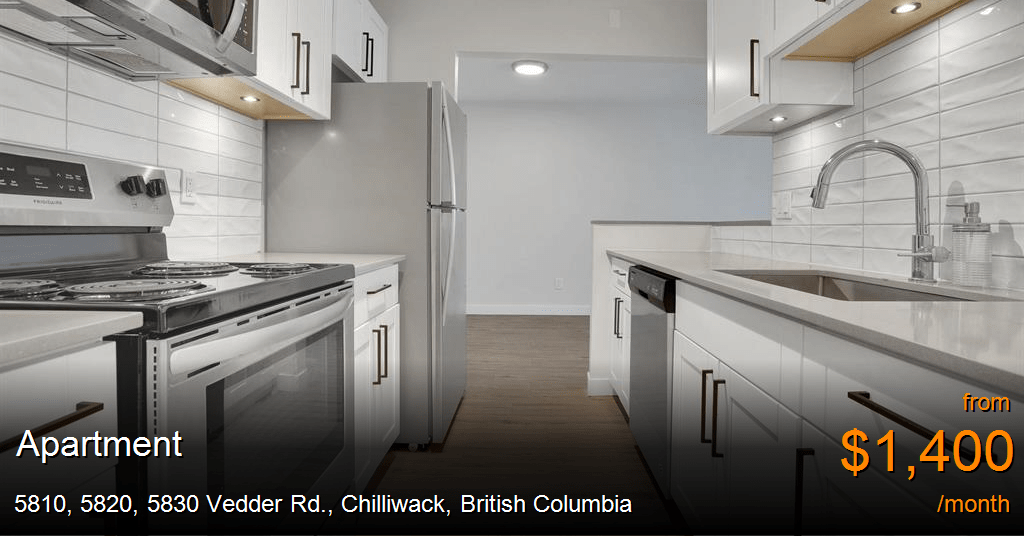 5810, 5820, 5830 vedder rd., chilliwack Apartment for Rent